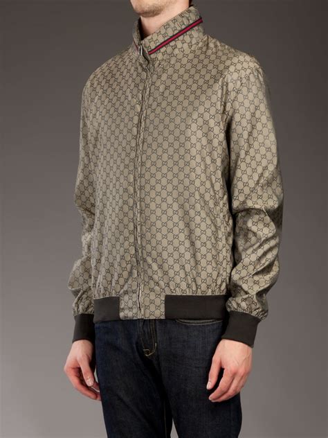 gucci men's dress jacket|gucci monogram jacket men.